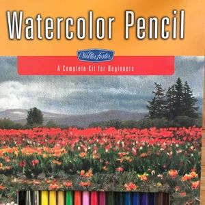 Walter Foster complete watercolor pencil for beginners’ kit